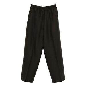 Ami Paris Women Wool Wide-Leg Trousers
